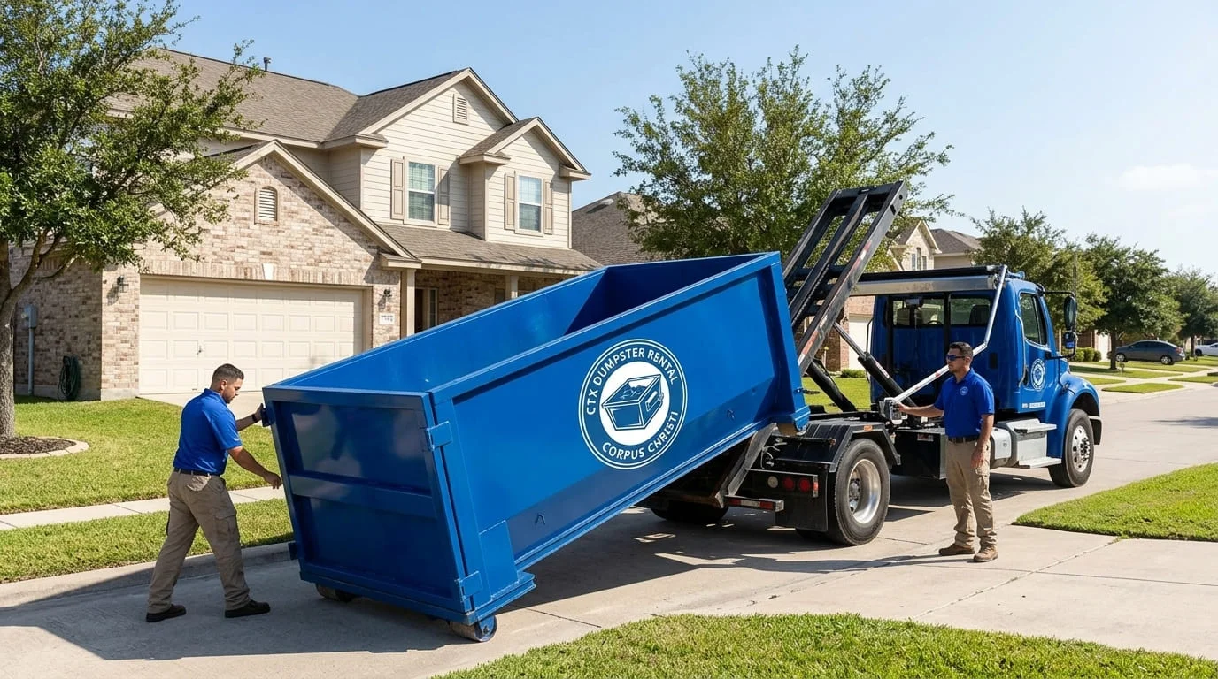 Residential Dumpster Rental Corpus Christi TX-img